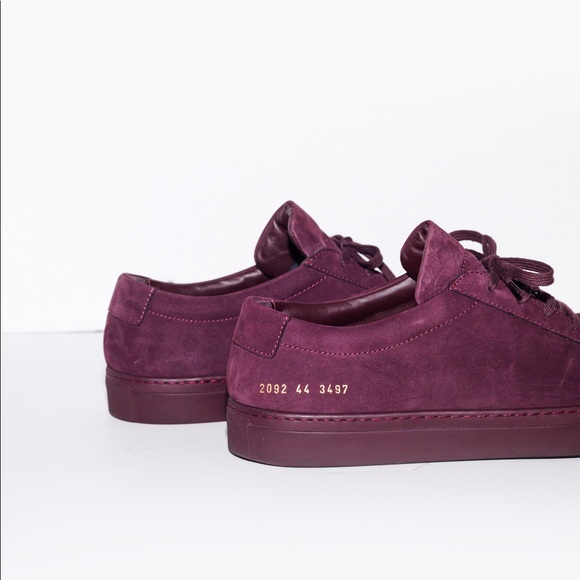 common projects achilles low bordeaux